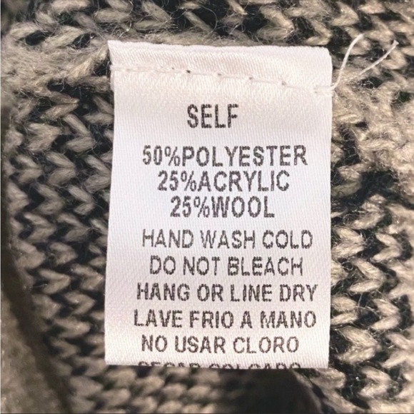 EASEL Animal mohair knitted cardigan sweater 1X - Picture 7 of 8